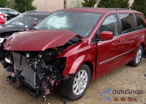 2014 Chrysler Town & Country Touring Ed from USA, damaged, VIN 2C4RC1BG2ER220686